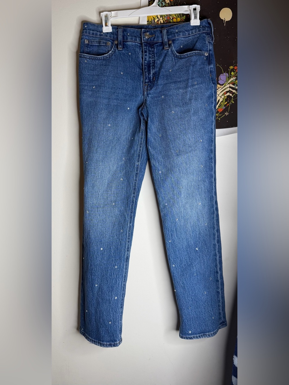 J. Crew Classic 90’s Blue Straight-Leg Jeans